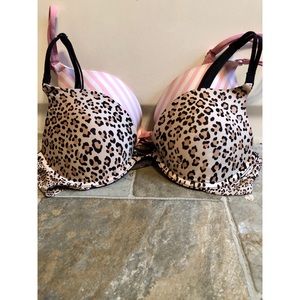 Victoria’s Secret push up bras. Comes with both!